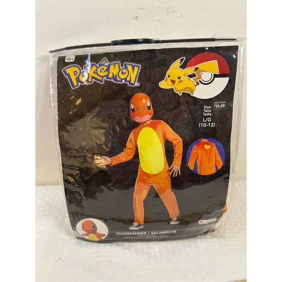 Pokémon Charmander Child Halloween Costume 10/12 years old - Picture 1 of 2